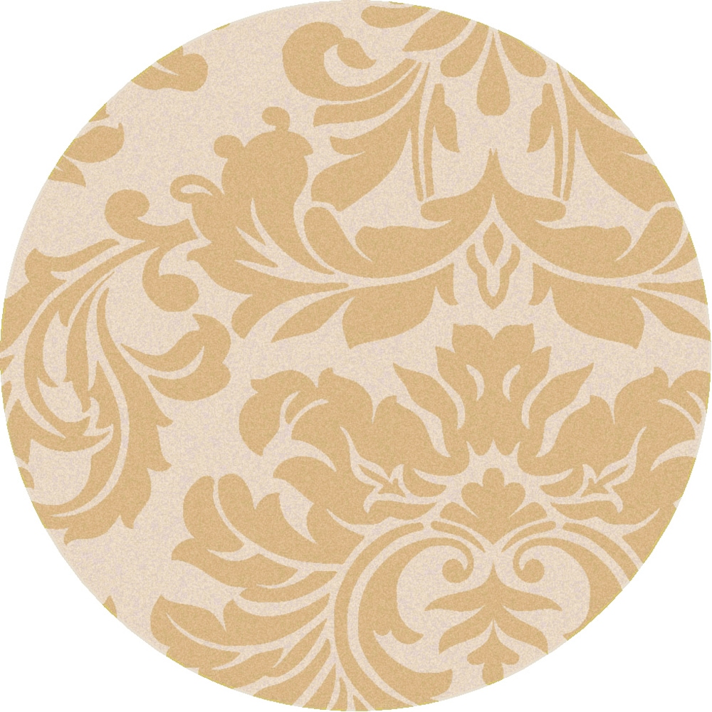 Hand tufted Tarsus Gold Wool Rug (8 Round) Today $440.99 Sale $396