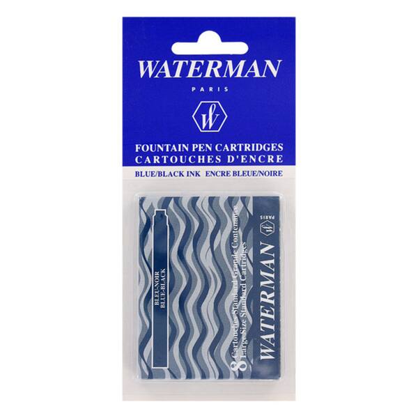 Waterman Refills Black Fountain Pen ink Cartridge