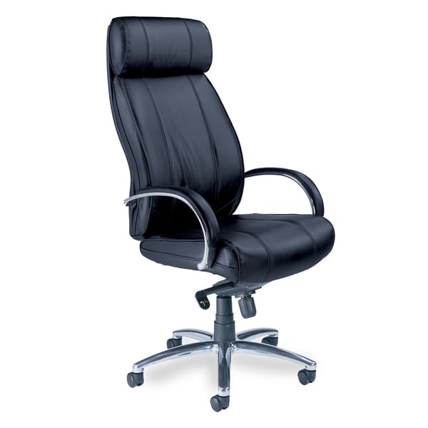 Mayline Optima High Back Leather Chair