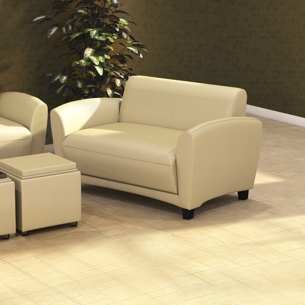 Mayline Santa Cruz Series Occasional Leather Settee