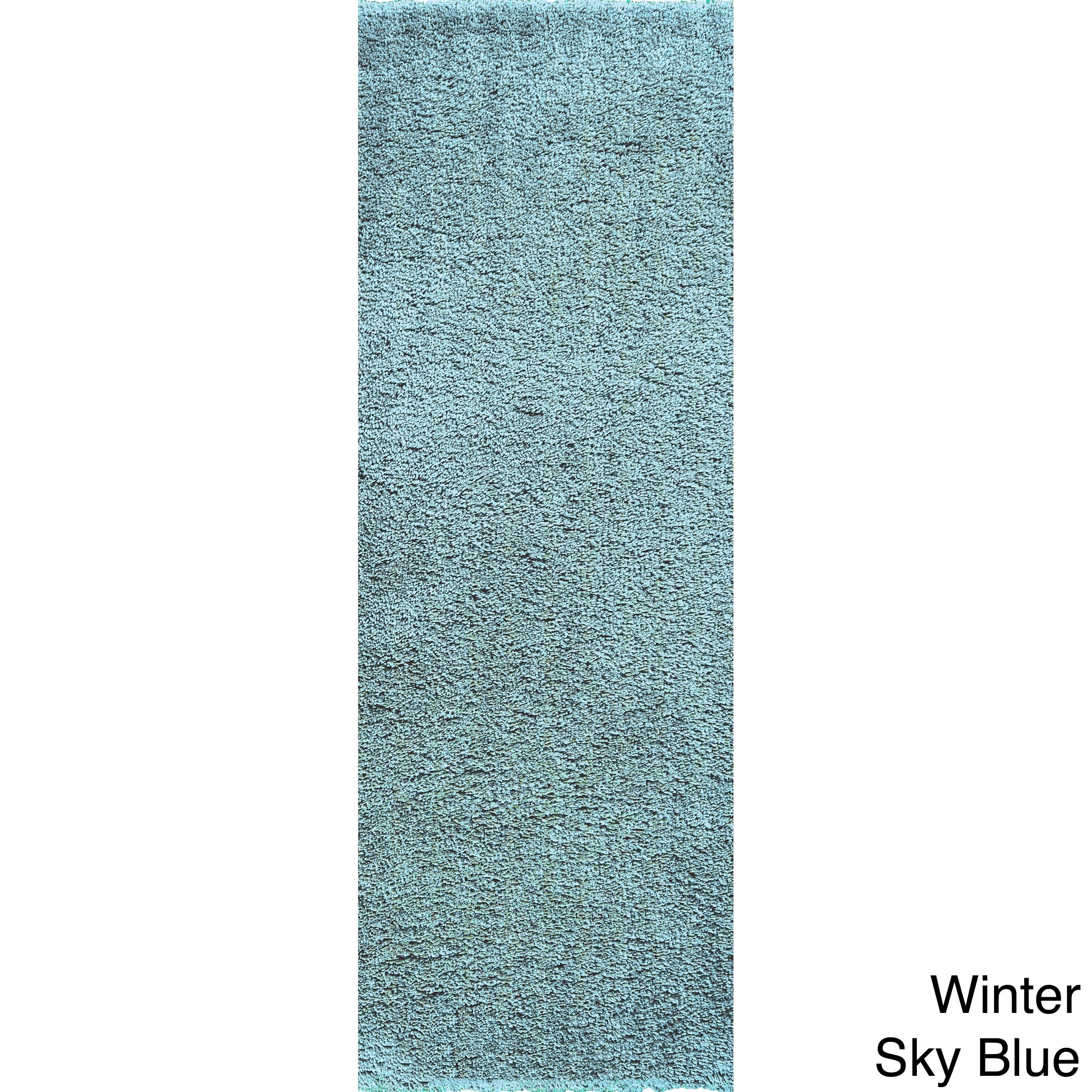 Hand woven Fannett Soft Shag Rug (23 X 8)