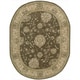 preview thumbnail 4 of 2, Hand-tufted Nourison 2000 Kashan Grey Rug