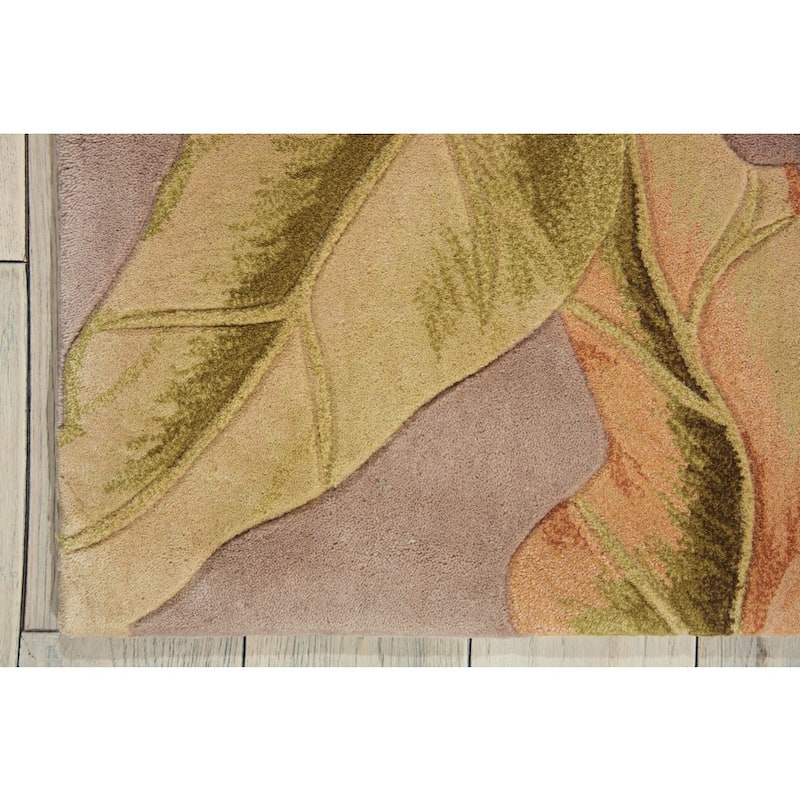 Hand-Tufted Tropical Plum Rug