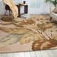 preview thumbnail 1 of 5, Hand-Tufted Tropical Beige Rug