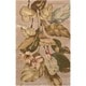 preview thumbnail 3 of 5, Hand-Tufted Tropical Beige Rug