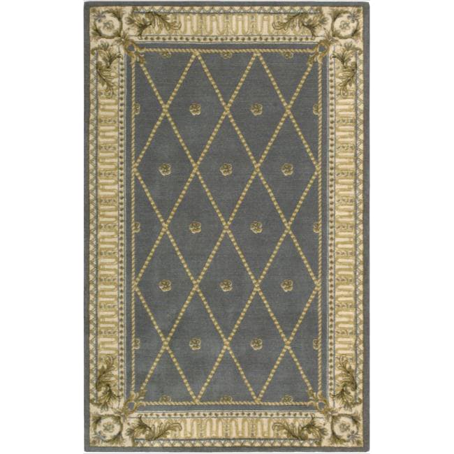 Ashton House Blue Wool Rug