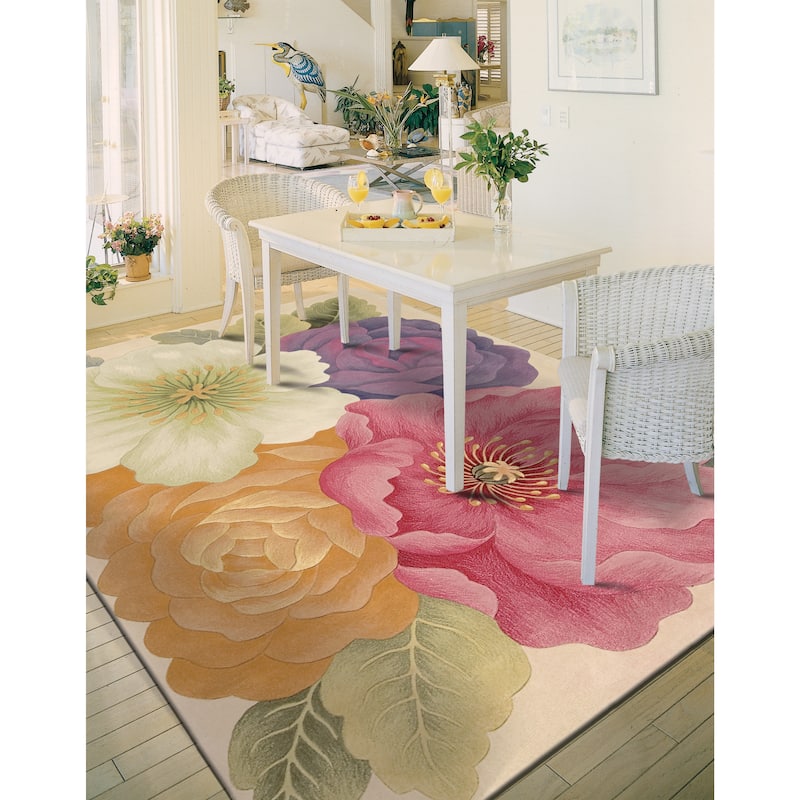 Hand-Tufted Tropical Multi Rug