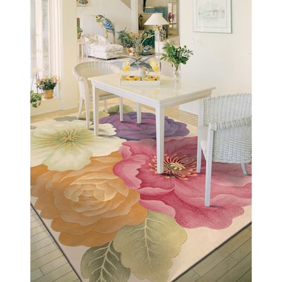 Hand-Tufted Tropical Multi Rug
