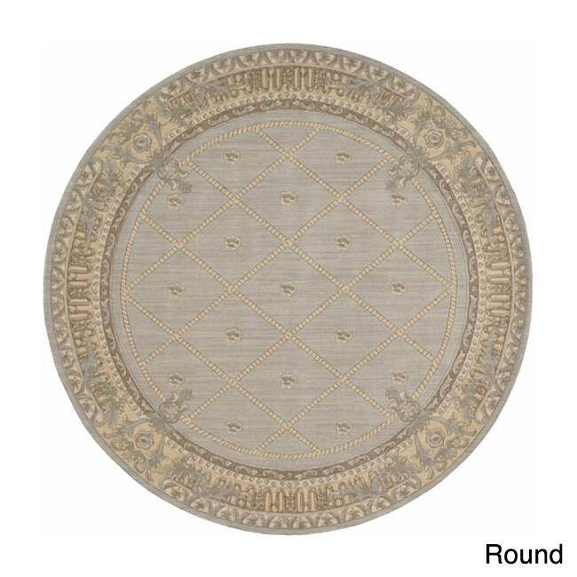 Nourison Ashton House Wool Area Rug - 2' x 5'9" Runner - Grey/Blue - Runner/Rectangle