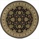 preview thumbnail 17 of 20, Nourison Heritage Hall Area Rug 9' Round - Black/Multi - Round