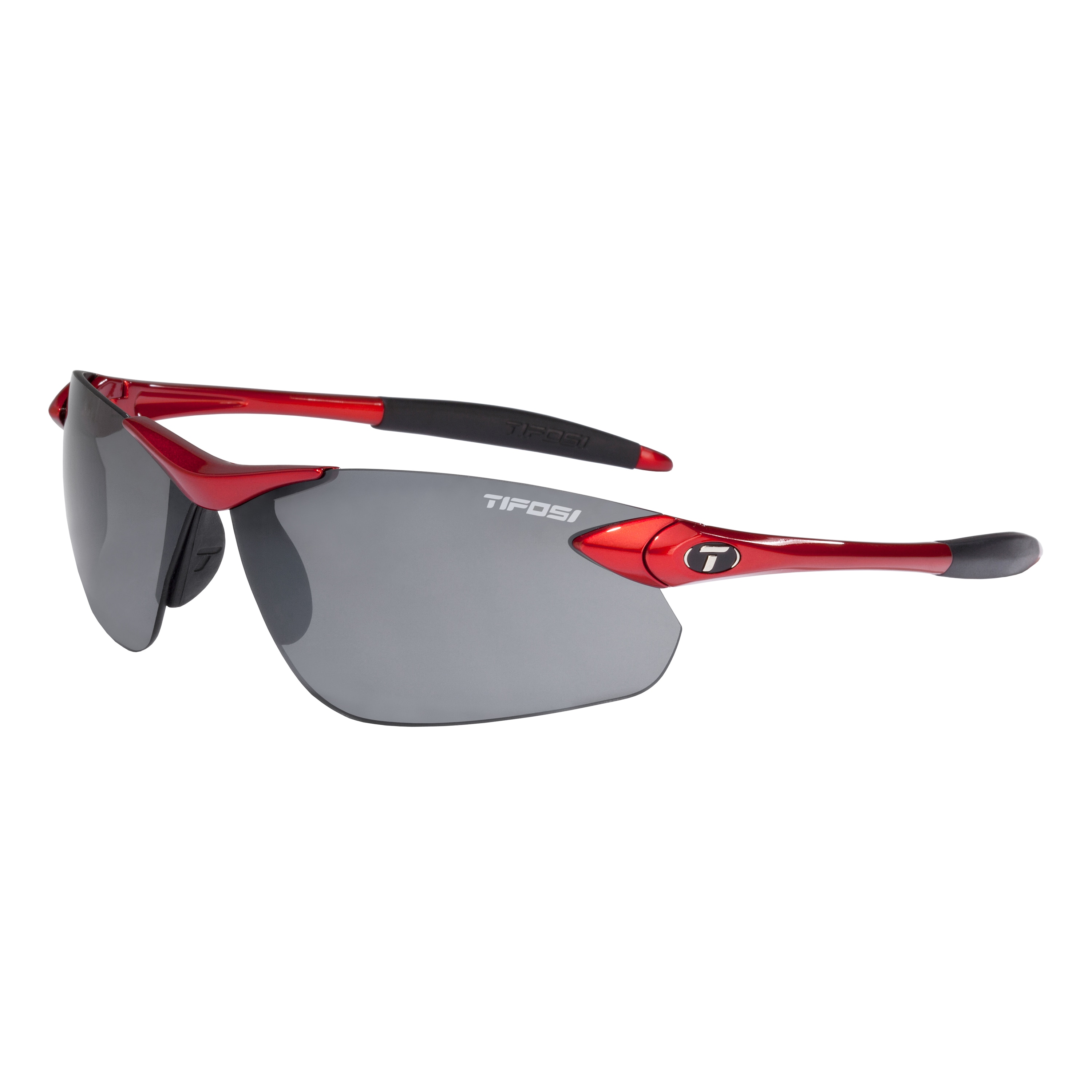 Tifosi Seek Fc Metallic Red Sunglasses With Smoke Lens