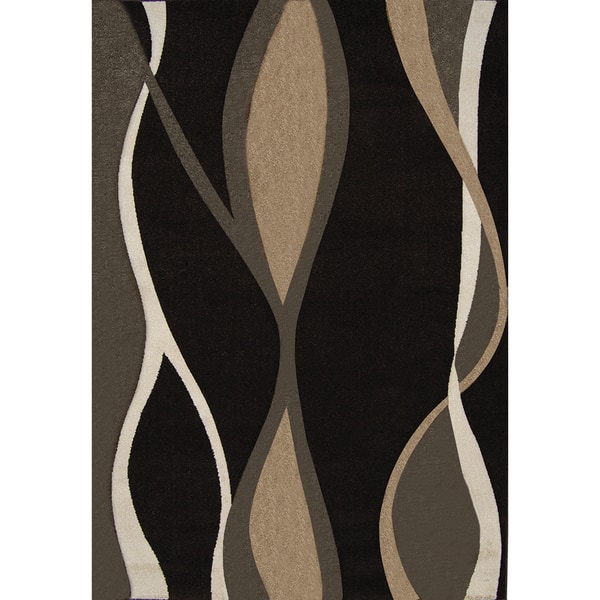 Home Dynamix Sumatra Collection Dark Brown 7 8 X 10 2 Polypropylene Machine Made Area Rug Overstock 7578910