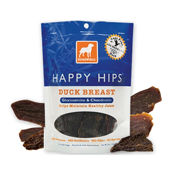 Dogswell Happy Hips Duck Flavored Jerky (5 ounces)