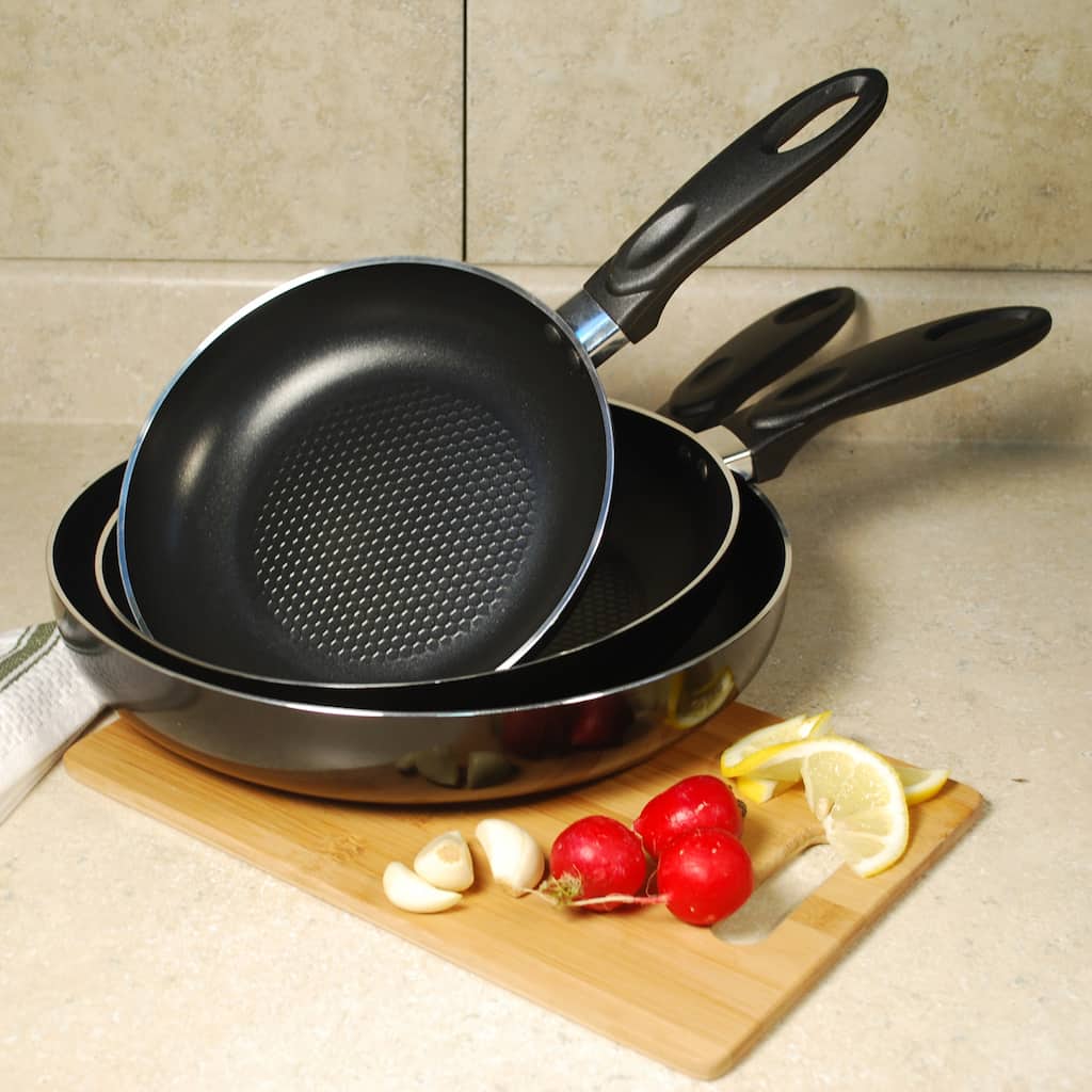 Non-stick Aluminum Frypan and Tool Set