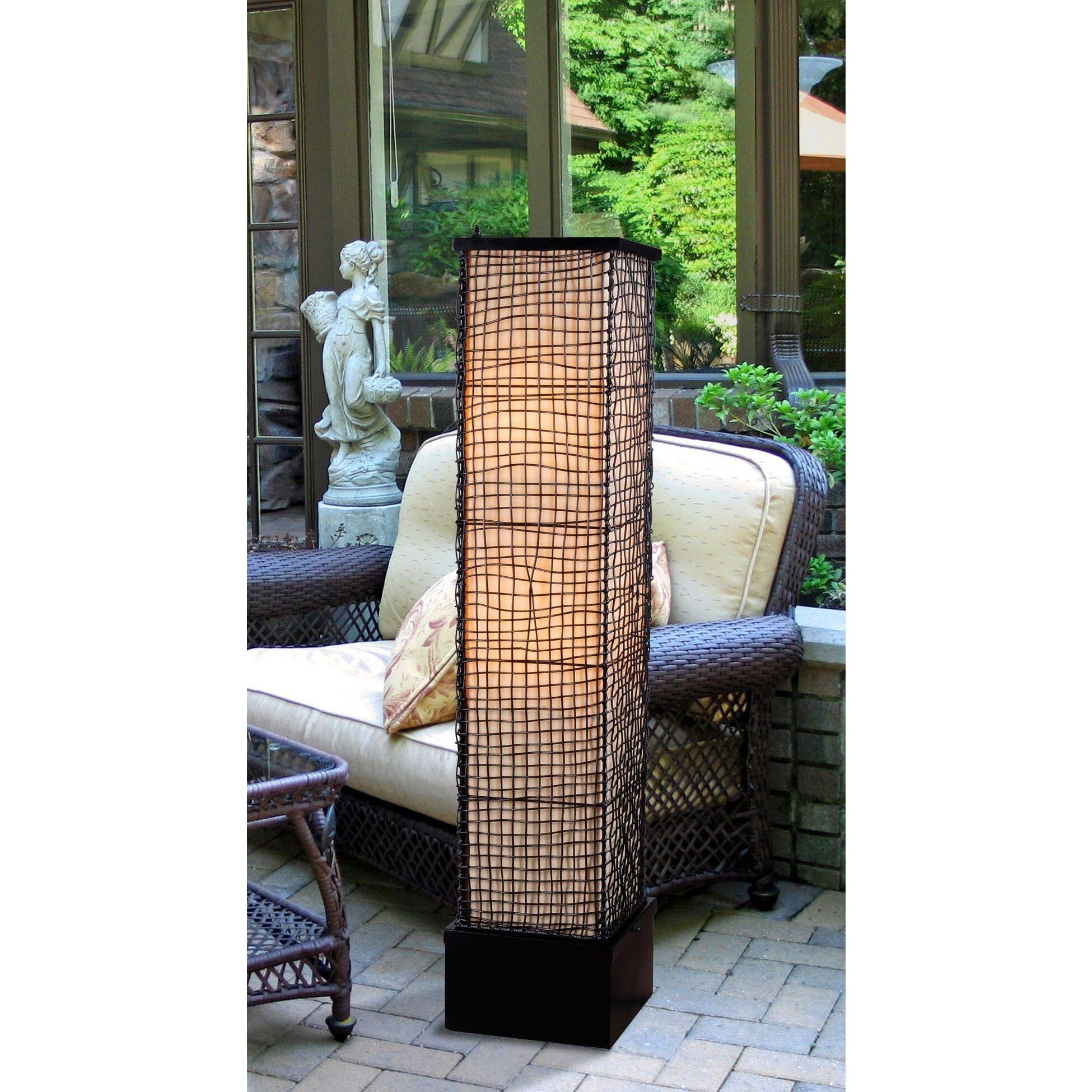 Shop Lyerly Bronze 51 Inch Indoor Outdoor Floor Lamp Overstock