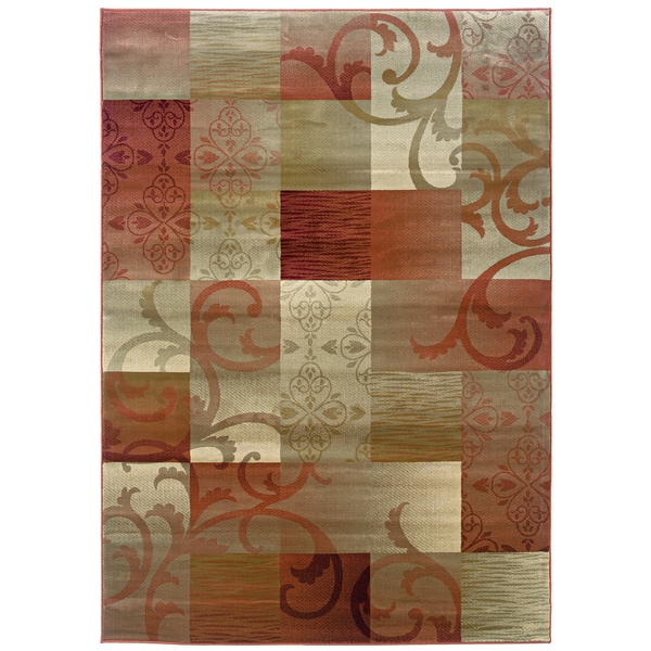 Millennium Windswept Fall Folly Area Rug (5'3 x 7'6) 5x8   6x9 Rugs