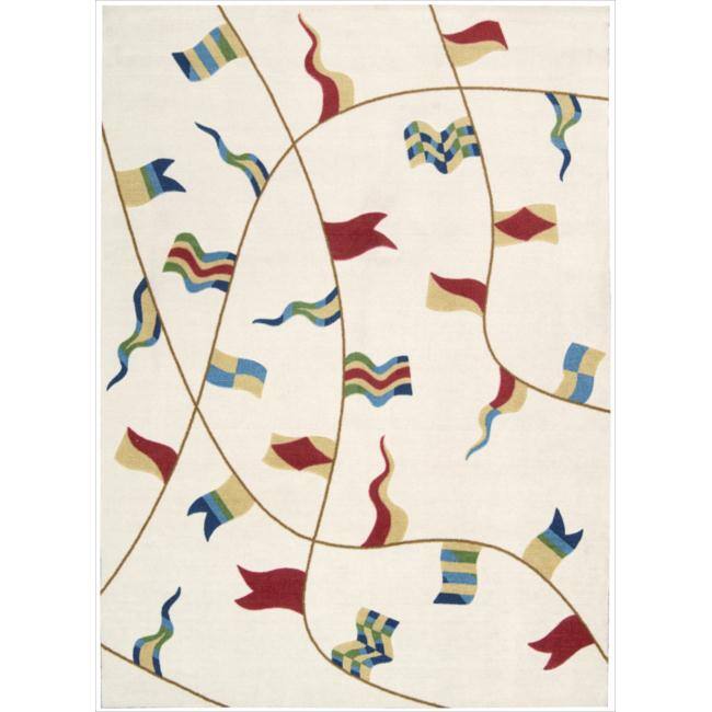 Nourison Shoreline Area Rug - 2'6" x 4' - Ivory - Rectangle