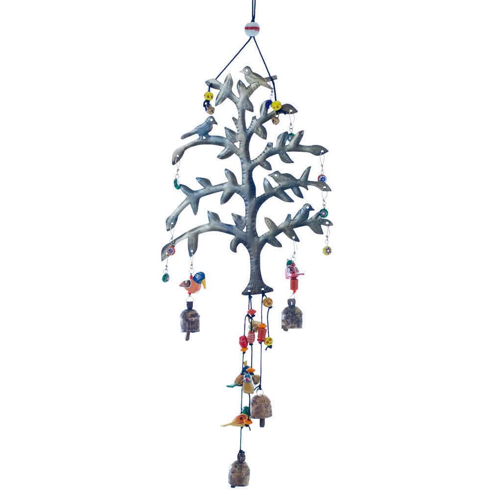 Handmade Frolicking Birds Wind Chime (India)