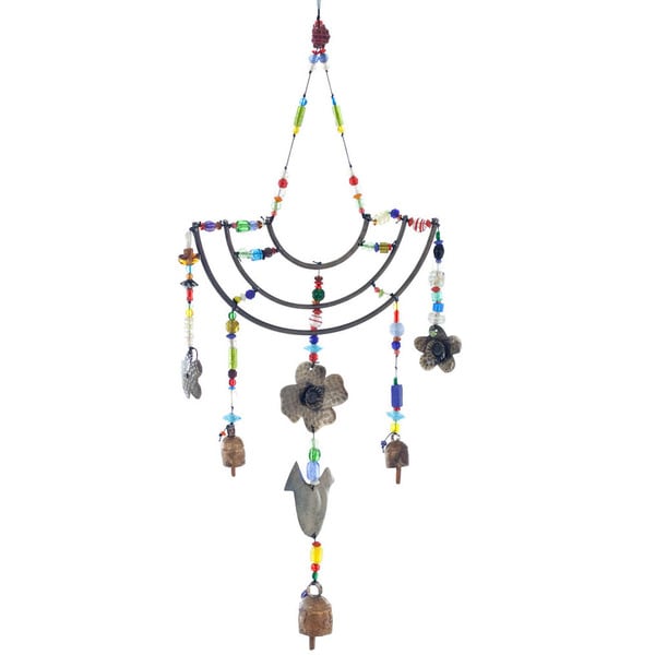 Handmade Bird's Nest Wind Chime (India)