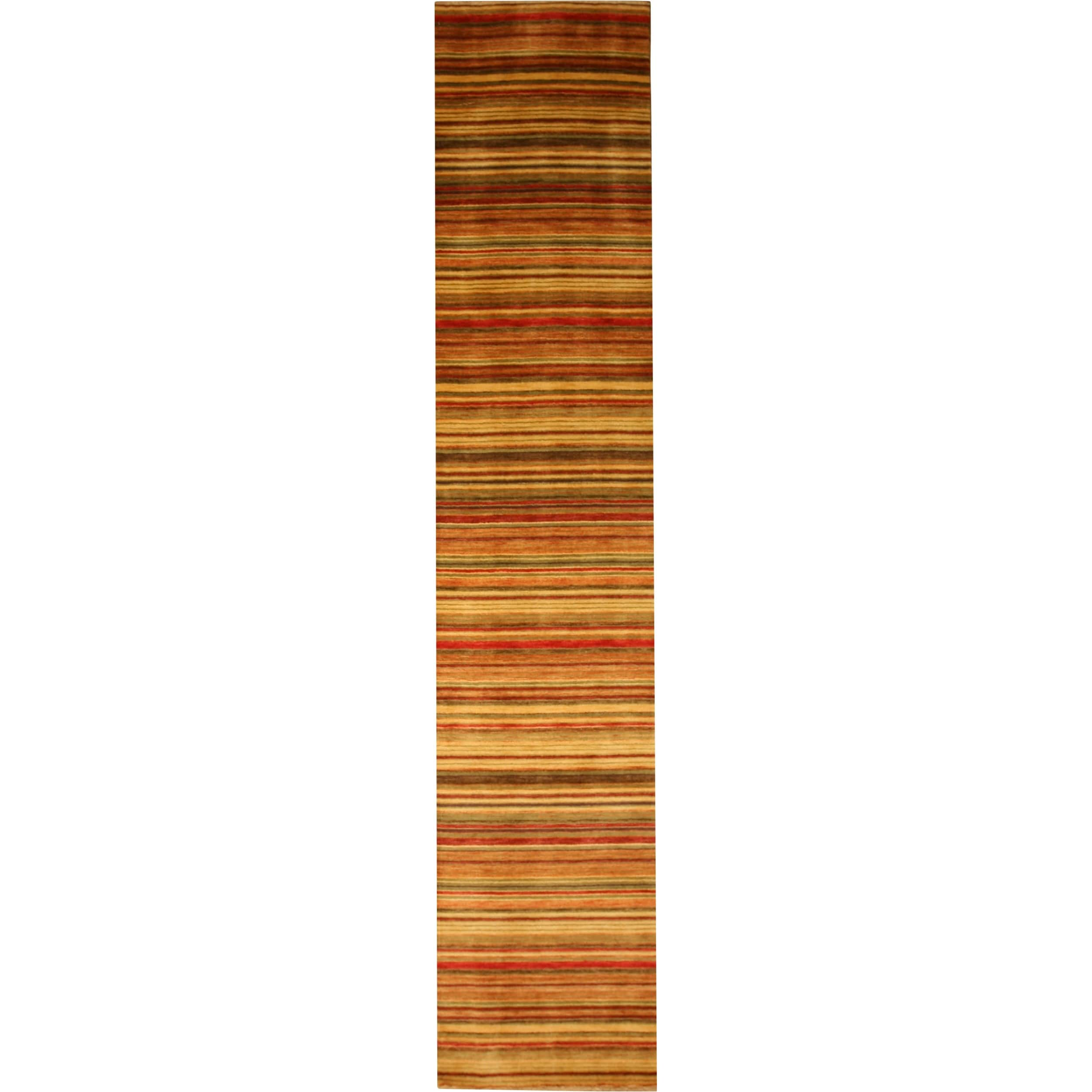 Handmade Wool Lori Toni Rug (2 x 6) Today $107.99 Sale $97.19 Save