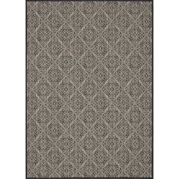 Rosemerta Sea Foam/ Charcoal Rug (9'5 x 12'5) Alexander Home Oversized Rugs