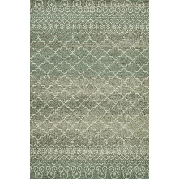 Lavern Sea/ Taupe Rug (7'7 x 10'5) Alexander Home 7x9   10x14 Rugs