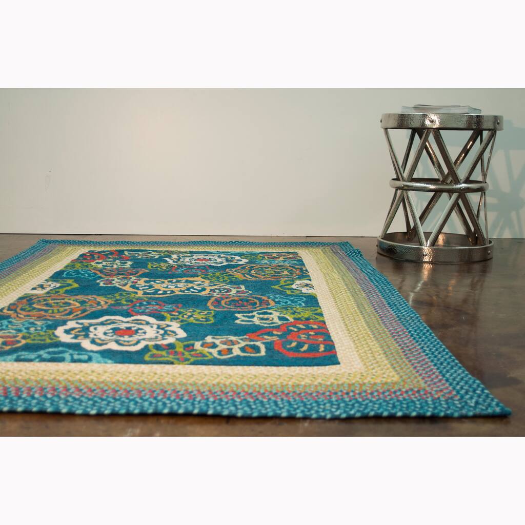 Alexander Home Hand-hooked Frontier Area Rug