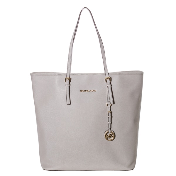 michael kors gray tote bag