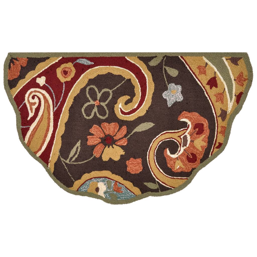 Hand-hooked Savannah Multi Rug