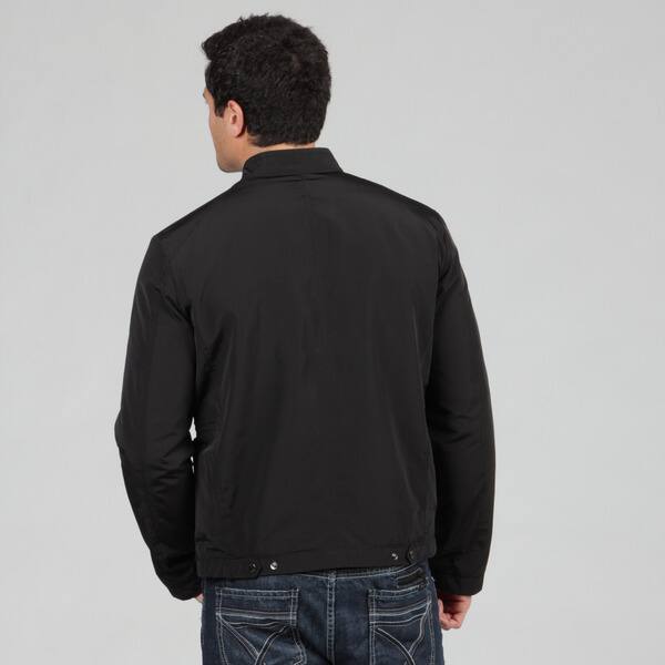 Shop Hugo Boss Men S Black Light Weight Jacket Coss 2 Casual Black