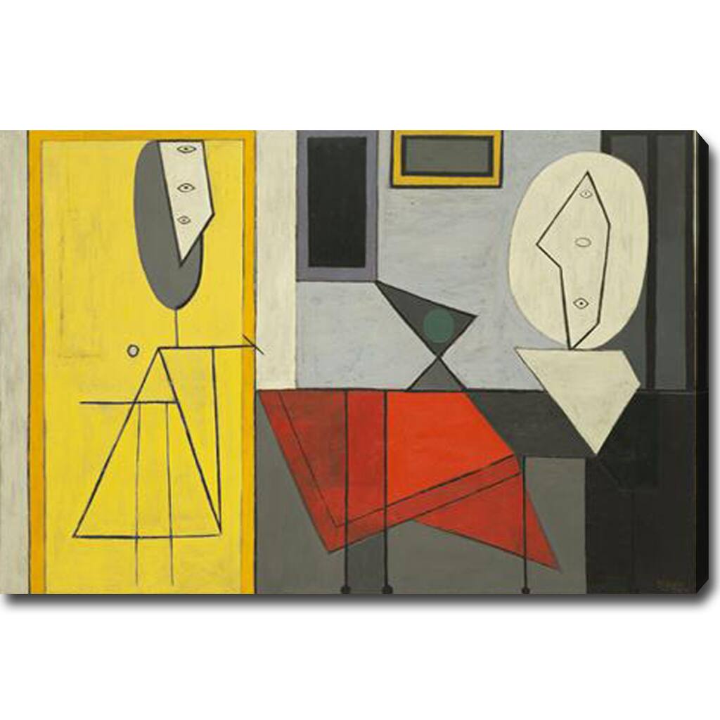 Pablo Picasso 'The Studio' Oil on Canvas Art