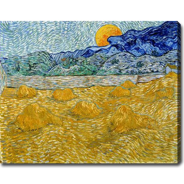 Shop Vincent van Gogh 'Landscape with Wheat Sheaves and ...