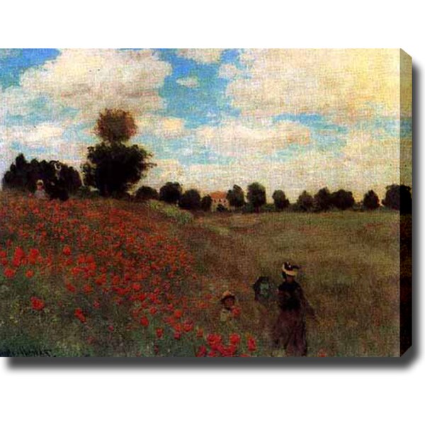 Claude Monet Poppies Oil on Canvas Art   15012031  