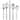 Ginkgo Norse Service for Eight 42-Piece Flatware Set