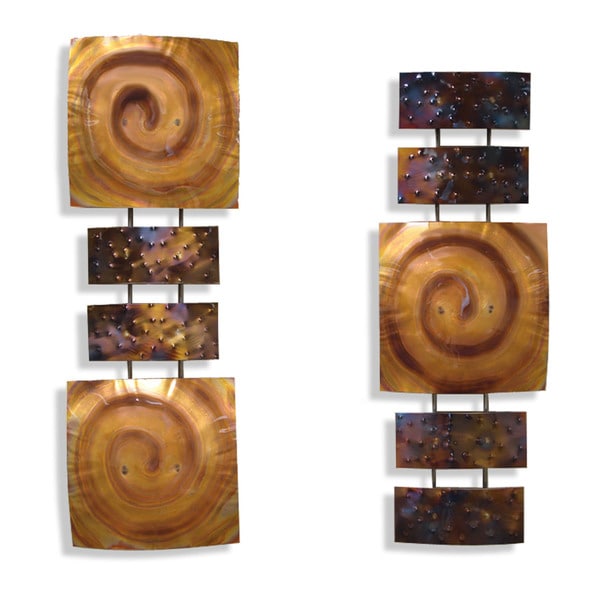 Iron Werks Copper Pillows Mini Wall Sculpture