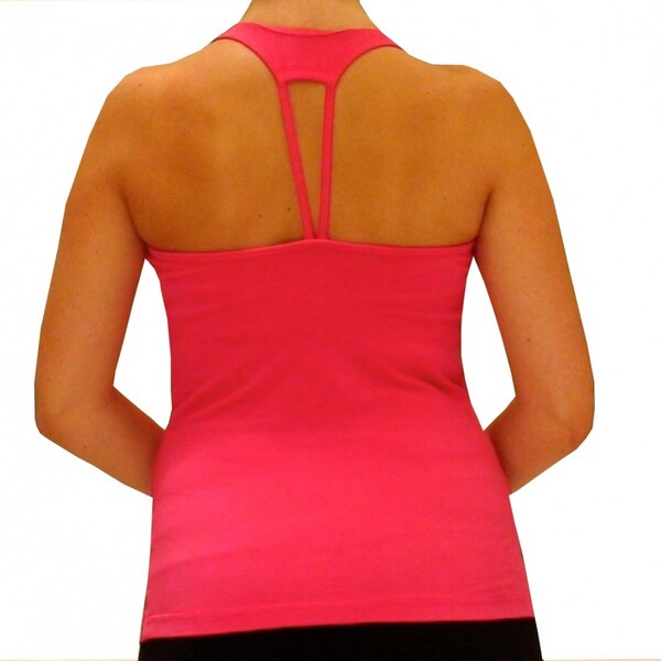 champion cotton tank with shelf bra