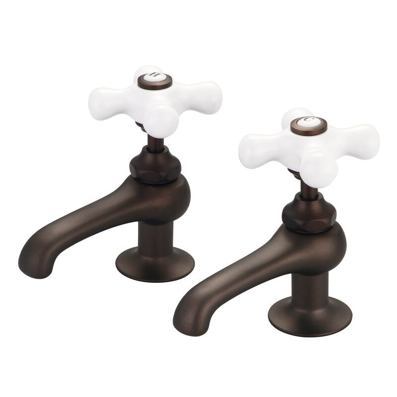 Water Creation Vintage Classic Basin Beaks Lavatory Faucet in Oil Rubbed Bronze Finish