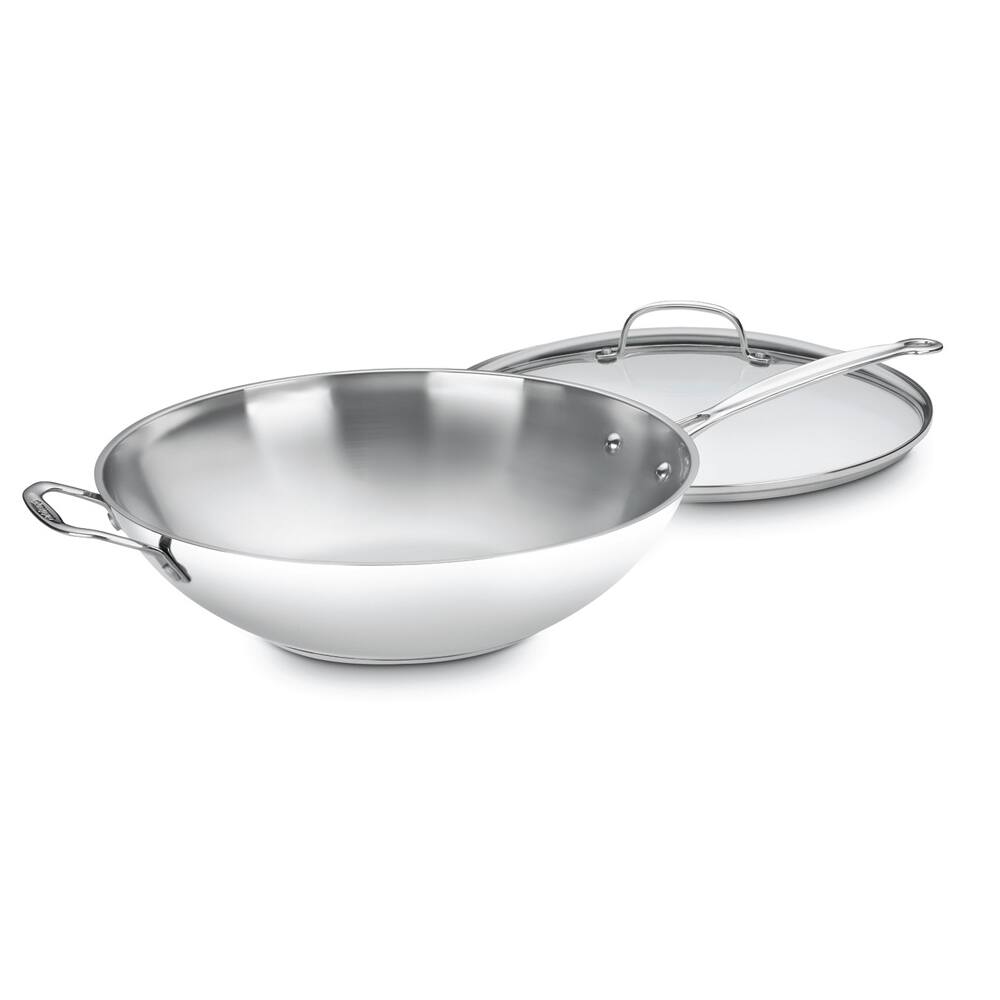 Chef's Classic Stainless Steel 14 Open Skillet