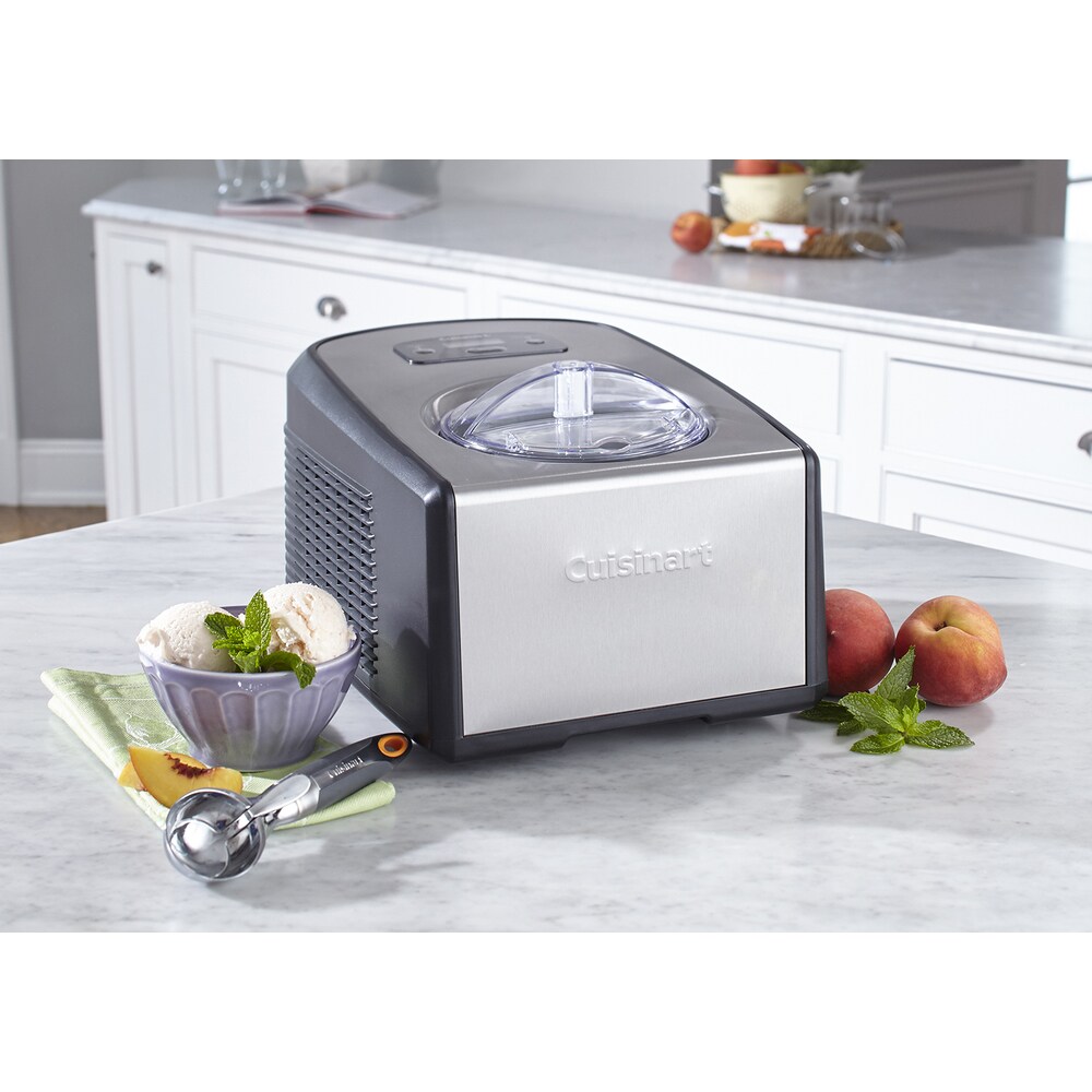 Ice Cream Maker by Cuisinart , ICE30BCP1 Ice Cream and Frozen Yogurt Machine,  2-Qt. Double-Insulated Freezer Bowl, Silver, - Bed Bath & Beyond - 38912248