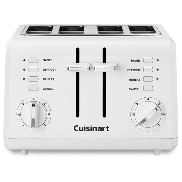 Cuisinart CPT 142 White 4 slice Compact Toaster Cuisinart Toasters & Ovens