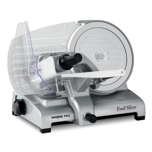 Waring Pro FS1500 Stainless Steel 10inch Food Slicer Overstock 7587576