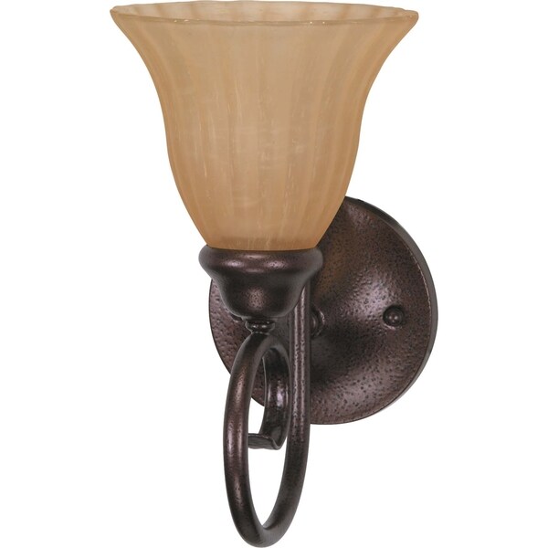 Nuvo 'Moulan' 1-light Energy Star Copper Bronze Vanity Fixture