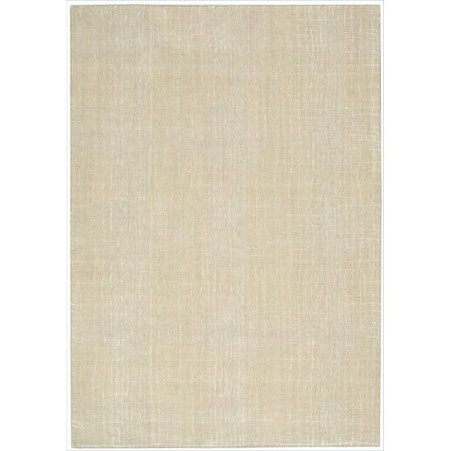 Nourison Nepal Area Rug - 5' 3" x 7' 5" - Beige - Runner/Rectangle