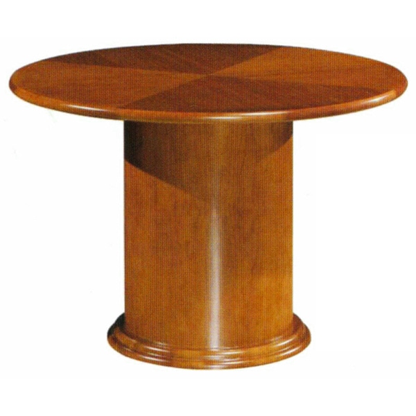 Mayline Diamond Pattern 48-inch Round Conference Table - 15014180 ...