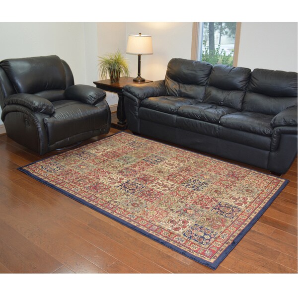 Jewel Pamela Red Polypropylene Rug
