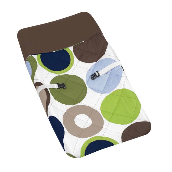 Sweet JoJo Designs Designer Dot Changing Pad Cover Overstock 7588782