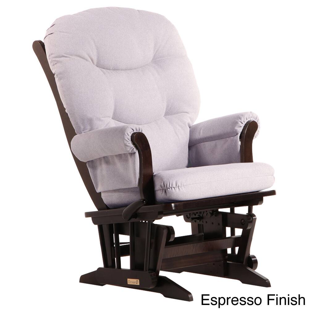 Dutailier Multi-position Light Grey Reclining Sleigh Glider