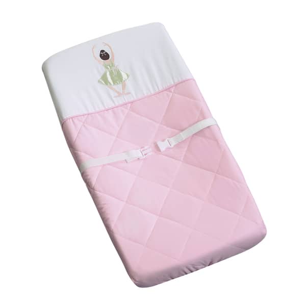 Sweet Jojo Designs Ballet Dancer Ballerina Girls Changing Pad Cover