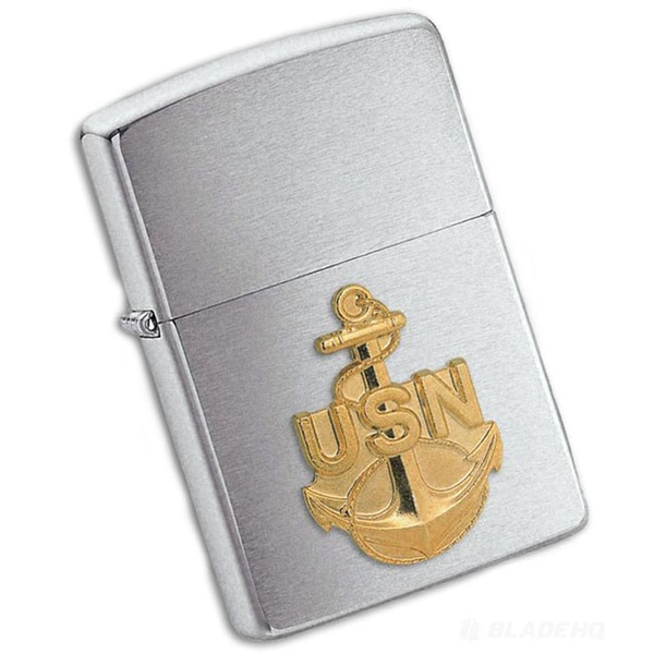 Zippo Anchor Emblem Lighter   15016781 The
