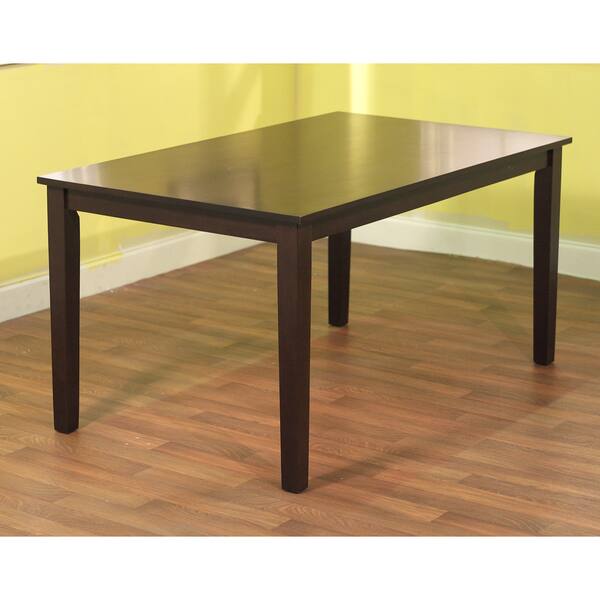 Simple Living Shaker Espresso 6 Piece Dining Table Set Simple Living Shaker Espresso 6 Piece Dining Table Set